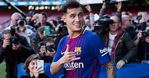 Philippe Coutinho completes transfer from Liverpool to Barcelona