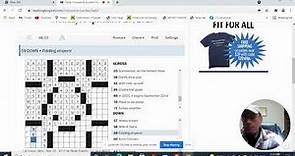 Daily crossword puzzles free from The Washington Post The Washington Post 1
