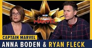 Directors Anna Boden and Ryan Fleck Talk 'Captain Marvel'