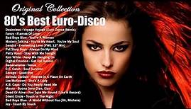 80's Best Euro-Disco - 80s Best Euro-Disco Synth-Pop & Dance Hits - best disco songs - Back To 80's
