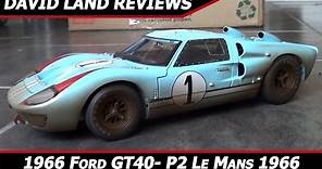Shelby Collectibles 1966 Ford GT40 MK II #1 Le Mans Weathered Version HD Review