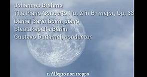 Brahms Piano Concerto No 2 Barenboim - Dudamel