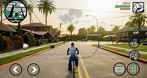 GTA SAN ANDREAS DEFINITIVE EDITION MOBILE GAMEPLAY ANDROID