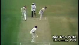Jeff Thomson - lightning quick delivery