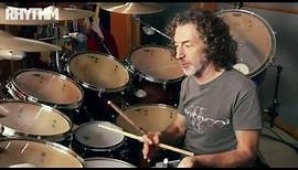Simon Phillips drum lesson: open-handed playing