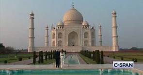 President Trump and First Lady visit the Taj Mahal