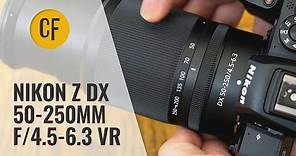 Nikon Z DX 50-250mm f/4.5-6.3 VR lens review with samples