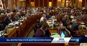 Plan that would restrict state auditor's access passes Iowa Senate, heads to governor's desk