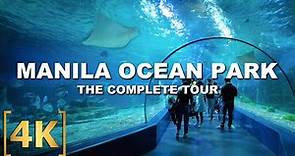 The Complete Walk Tour of Manila Ocean Park | 8 Attractions Virtual Tour | 4K | Ermita, Philippines