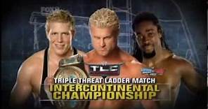 WWE TLC Tables Ladders Chairs 2010 match card