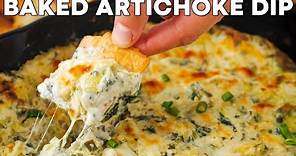 Crowd-Pleasing Baked Spinach Artichoke Dip - Quick & Delicious Holiday Recipe