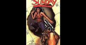 Trailer for DEADLY SUNDAY (1982) - Action-adventure thriller