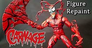 CARNAGE Marvel Legends Action Figure Repaint