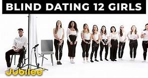 12 vs 1: Speed Dating 12 Girls Without Seeing Them | Versus 1