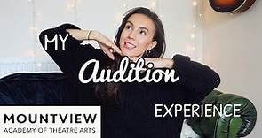 ☆MOUNTVIEW MUSICAL THEATRE AUDITION EXPERIENCE | Becca Watson☆