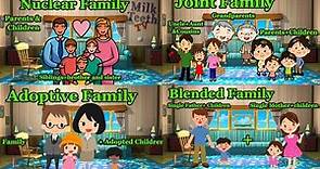 Different Types of Family | What is a Family and its Types for Kids and Adults | Grade 2 EVS