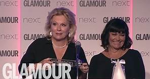 Jennifer Saunders and Dawn French Acceptance Speech | Women of The Year Awards 2016 | Glamour UK