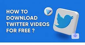 How to Download Twitter Videos for Free - Free Twitter Video Downloader 2024 | InstaFollowers