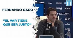 Conferencia de prensa de Fernando Gago | Fecha 23 - Racing 1 vs San Lorenzo 1