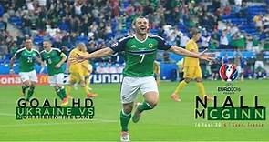 Niall McGinn's Late Goal Confirms Victory - Ukraine vs Northern Ireland - EURO 2016 [HD]