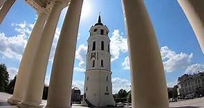 Vilnius Cathedral / Vilniaus arkikatedra bazilika, Lithuania - 14 May, 2019