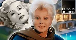 Zsa Zsa Gabor | The Beautiful MANSIONS and Glittering Journey of a Hollywood Icon
