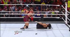 Ryback, Randy Orton and Sheamus save 2013 WWE Hall of Fame Inductee Mick Foley from The Shield: Raw,