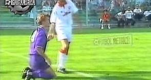 Fiorentina 7 vs Ancona 1 Serie A 1992/93 Batistuta vs Ruggeri FUTBOL RETRO TV