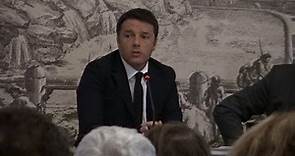 Parigi, Renzi: "Obiettivo del terrorista è farci vivere nel terrore"