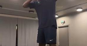 Calvin Bassey performs “Amapiano” by Asake and Olamide in the Super Eagles AFCON 2023 camp