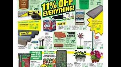 Menards 11% OFF Everything! Free After Rebates, Deals, and Sale Ad 05.12.2022-05.21.2022 Stock Prep