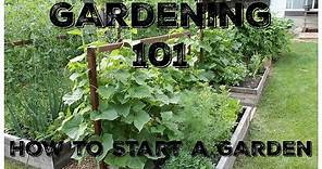 Gardening 101: How To Start A Garden