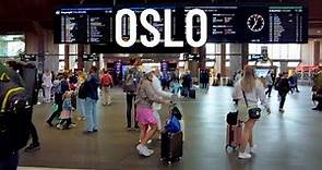 Oslo Central Station 🇳🇴 Walk Norway 2023