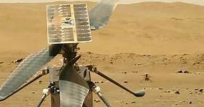 Watch the Ingenuity helicopter's first flight on Mars