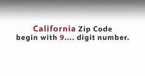 California Zip Codes