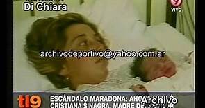 Hablo Cristina Sinagra sobre Diego Armando Maradona 2012 DiFilm