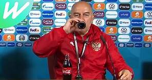 Russia coach LOVES Coca-Cola!