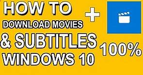 How to download subtitles movie | Add subtitles on movie 100% working..