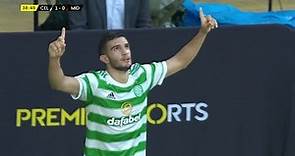 Liel Abada puts Celtic in front against Midtjylland in first leg of Champions League qualifier