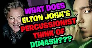 JOHN MAHON from ELTON JOHN'S Band Reacts to DIMASH!