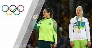 Mayra Aguiar v Yalennis Castillo - Women's Judo -78kg Bronze Medal Contest | Rio 2016 Replay
