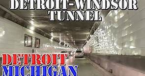 Detroit-Windsor Tunnel - Michigan - Ontario - 4K Infrastructure Drive