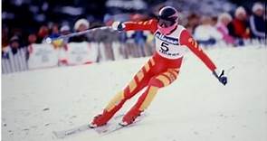 Pirmin Zurbriggen wins double DH (Kitzbühel 1985)