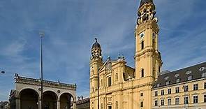 Places to see in ( Munich - Germany ) Theatinerkirche St Kajetan