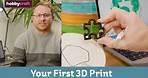 Download and Print with Silhouette Alta Plus 3D Printer Tutorial | Hobbycraft