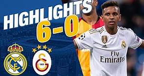 GOALS AND HIGHLIGHTS | Real Madrid 6-0 Galatasaray