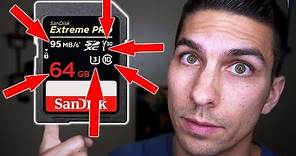 Choosing the Best SD Card for Video – Understanding All the Numbers and Symbols on SD Memory Cards