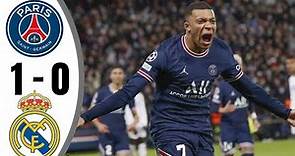 First Leg PSG vs Real Madridd 1-0 Extended Highlights & All Goals 2022-HD