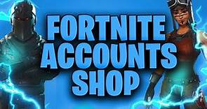 First Cheap and Trusted Fortnite Account Shop! - The Best WEBSITE TO BUY Fortnite ACCOUNTS in 2023 ❗