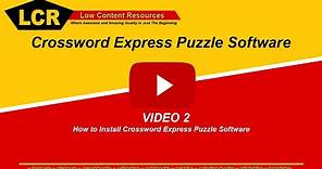 How to Install Crossword Express Puzzle Software